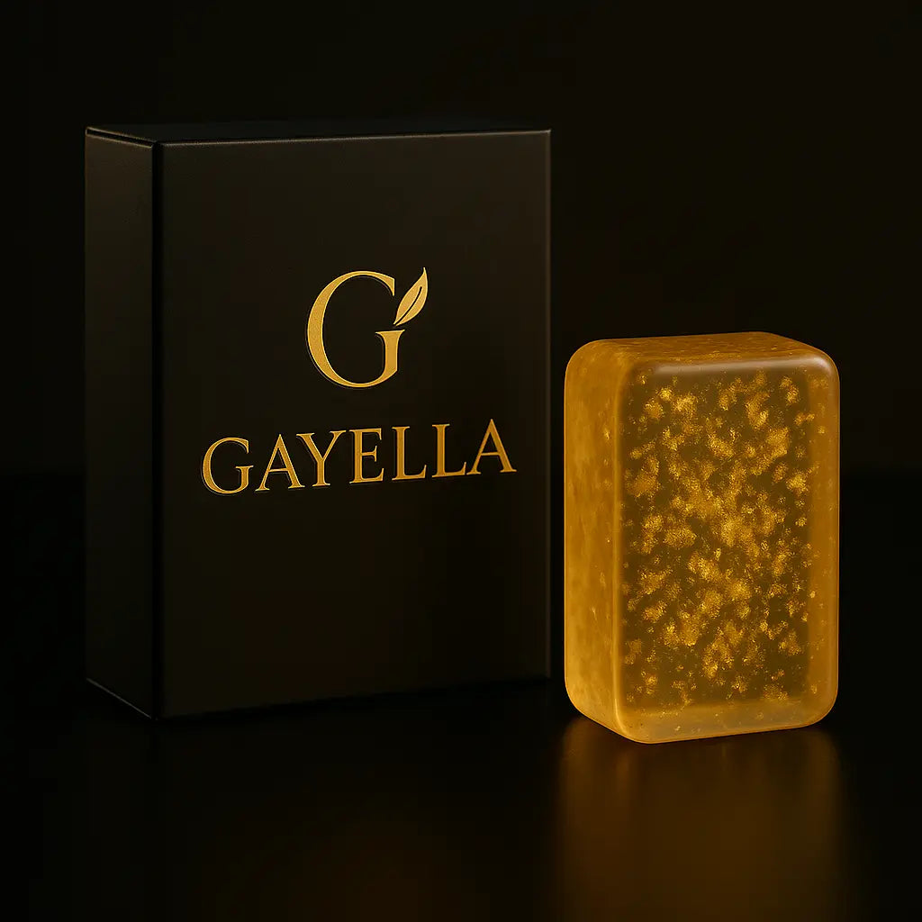SAVON A LA POUDRE D'OR gayella